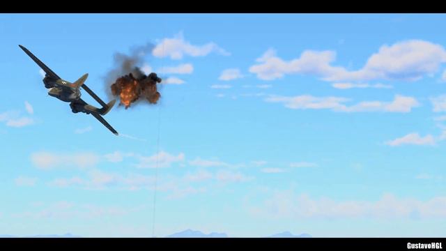 War Thunder P 61 WW2 Cinematic Video Skin смотреть онлайн