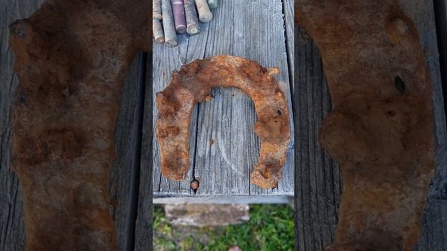 Нашёл старую монету в деревне!