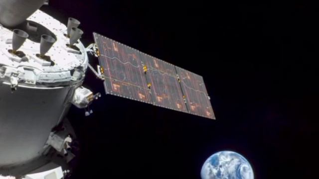 Взлёт ракеты SLS