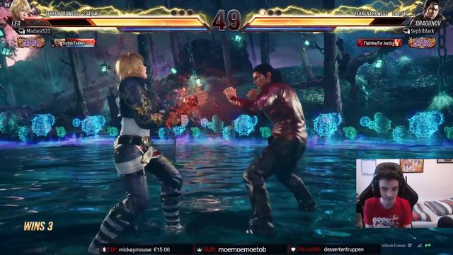 Finally got Tekken God Leo! Tekken 8 Leo Ranked смотреть онлайн