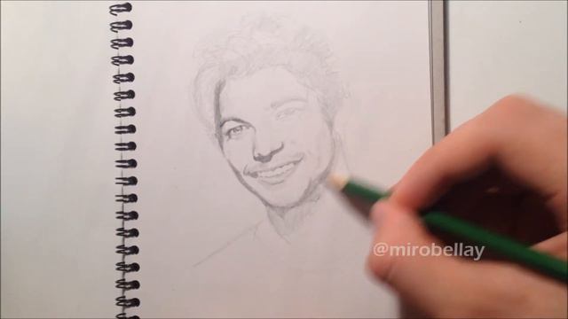 MB Drawing: Louis Tomlinson | Miro Bellay смотреть онлайн