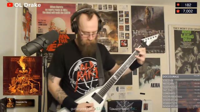 Old Rake | SEPULTURA - Desperate Cry | Live Twitch Play-Through смотреть онлайн