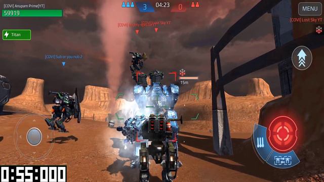 🔥CRYO VS ATOMIZER WEAPON COMPARISON WHICH IS BETTER? || WAR ROBOTS TEST SERVER || смотреть онлайн