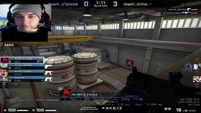 СТРИМ ПО CS:GO С ВЕБКОЙ/ROAD TO 10 LVL FACEIT смотреть онлайн