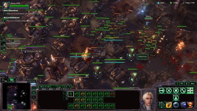 StarCraft 2 Nova Covert Ops Let`s Play - Mission 6 Flashpoint смотреть онлайн