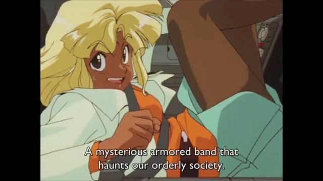 Dark Skin Anime Girl Lisa Vanett - Bubblegum Crisis смотреть онлайн