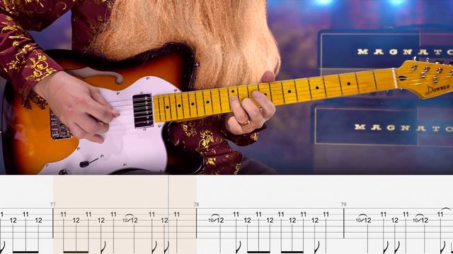 ZZ Top - La Grange - Guitar Tab Lesson Cover Tutorial Donner смотреть онлайн