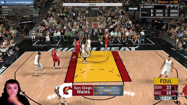 NBA 2K17 MyTeam Sapphire лига пробуем новый состав смотреть онлайн