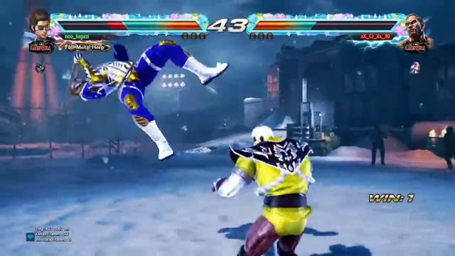 EPIC FIGHT! Tekken 7 Fahkumram Ranked смотреть онлайн