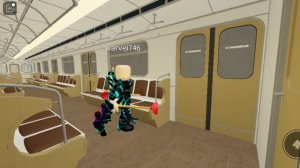 Покатушки на метро в роблоксе. Автоматическое Московское метро