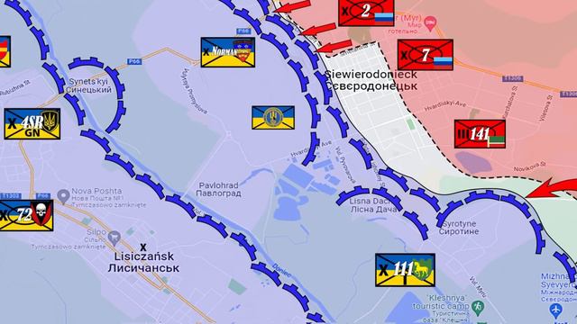 Wojna na Ukrainie. Raport Wojenny - Bitwa o Donbas - 09.06 - 11.06.2022r. смотреть онлайн