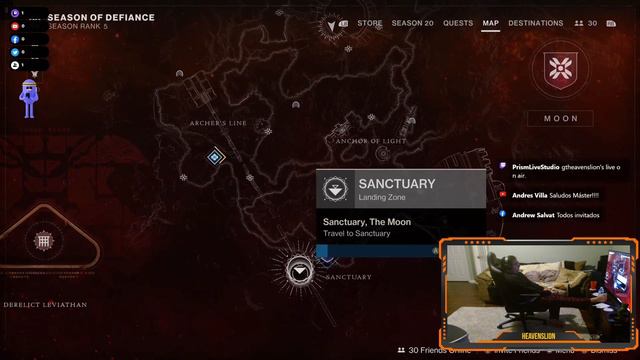 Yito El Cavernicola Y HeavensLion Streaming Destiny 2 #3 смотреть онлайн