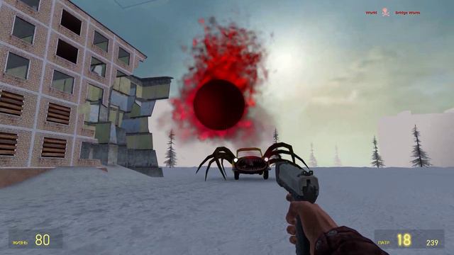 CAR EATER vs BRIDGE WORM In Garry's Mod смотреть онлайн