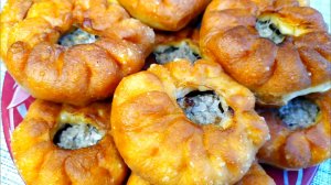 Беляши с мясом с дырочкой: сочные перемячи на сковороде рецепт