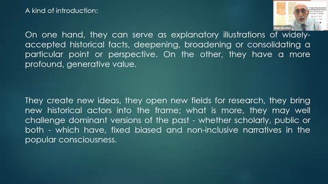 The Usage of Ego-documents in Jewish Historical research | Session 1 Opening remarks смотреть онлайн