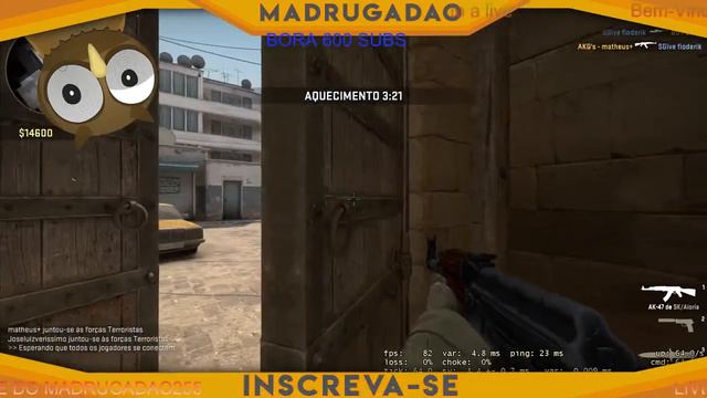 aprendendo a faze live dnv/ jogando mine e cs:go/ servidor do vicentão #600 subs смотреть онлайн