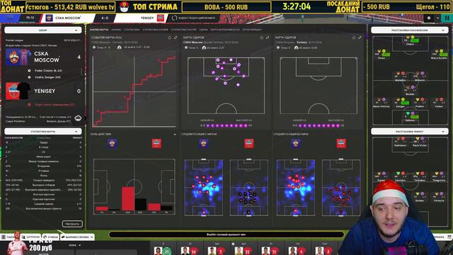 FOOTBALL MANAGER 2024 КАРЬЕРА ЗА ЦСКА - ПОСЛЕДНИЙ СТРИМ В 2023 ГОДУ - С НАСТУПАЮЩИМ !!! ФИНАЛ #21 смотреть онлайн