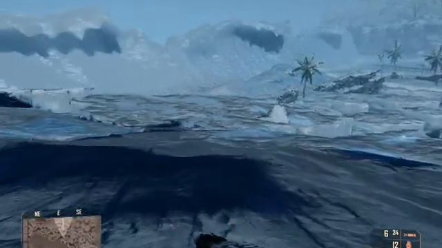 Crysis Warhead Snow Level Gameplay - GTX 260 смотреть онлайн