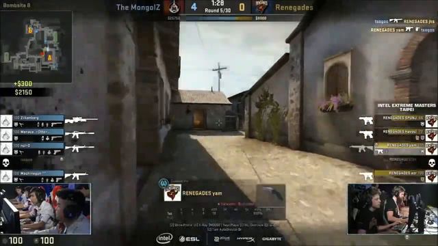 The Mongolz 's pro player Machinegun Highlights смотреть онлайн