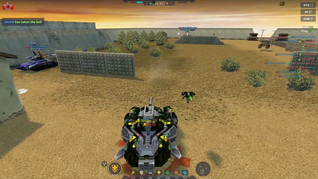 Smoky EMP/Paladin/Crisis on Desert RGB | Tanki Online | танки Онлайн смотреть онлайн