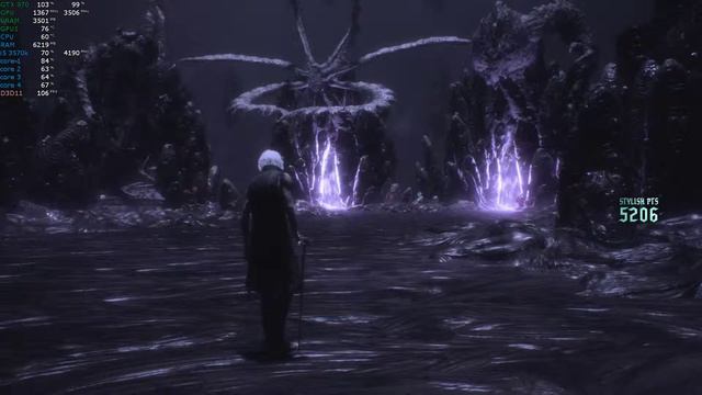 Devil May Cry 5 Vergil EVGA GTX970 i5 3570k GamePlay Ultra Settings Frame Rate Test смотреть онлайн