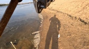 ВСТРЕТИЛ ХОЗЯИНА РЕКИ! Рыбалка на Оке в конце сентября! ТАКОГО РАНЬШЕ НЕ БЫЛО