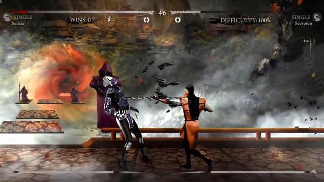 MORTAL KOMBAT DEFENDERS OF THE EARTH-CYBER SMOKE-(HARD 10) смотреть онлайн