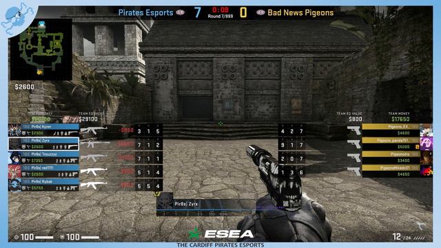 CS:GO: Pirates v Bad News Pigeons - ESEA Open Match 3 смотреть онлайн