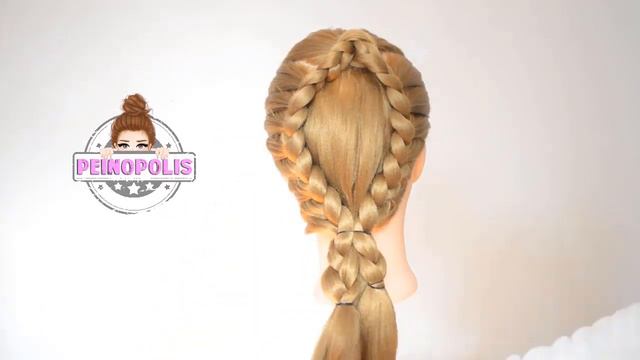 30 Простых и Красивых причесок. Женские прически смотреть онлайн