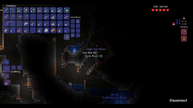 Terraria with Aj! Part 3: Cave Explorers Explore Caves смотреть онлайн