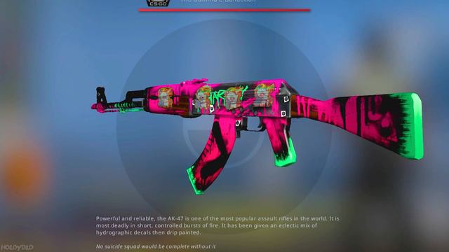 [AK-47 | Neon Revolution] Sticker Combinations - CSGO смотреть онлайн