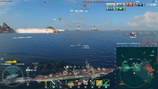 World of Warships Bug/cheat смотреть онлайн