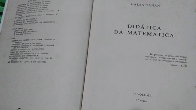 DIDÁTICA DA MATEMÁTICA - MALBA TAHAN смотреть онлайн