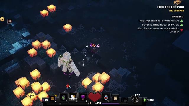 Minecraft Dungeons - Creeper Woods - Daily Trial - Firework Frenzy!!! смотреть онлайн