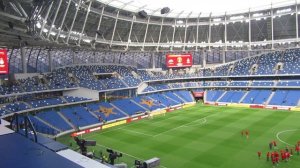 Вид с трибуны стадиона ВТБ Арены