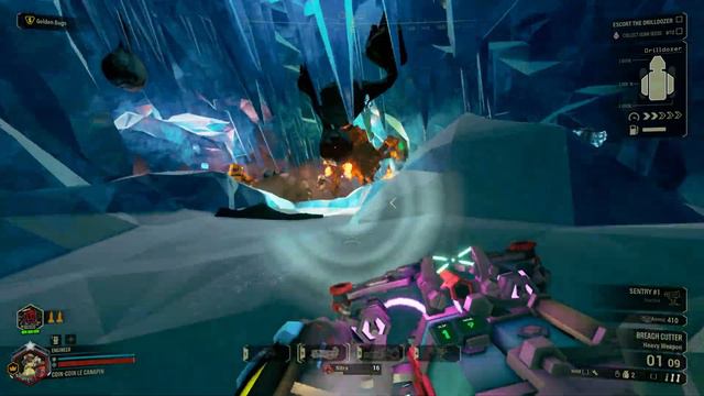 Deep Rock Galactic drilldozer surprise смотреть онлайн