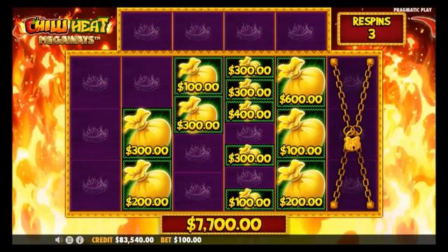 NEW CHILLI HEAT MEGAWAYS SLOT PAYS MASSIVE! смотреть онлайн