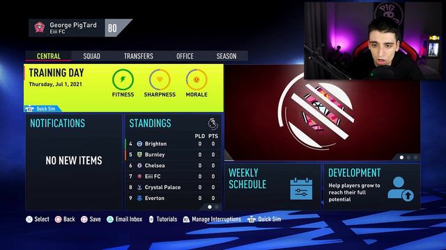 Η EIII FC ΕΠΙΣΤΡΕΦΕΙ ΚΑΙ ΣΤΟ CAREER!! FIFA 22 Create A Club (ep01) смотреть онлайн