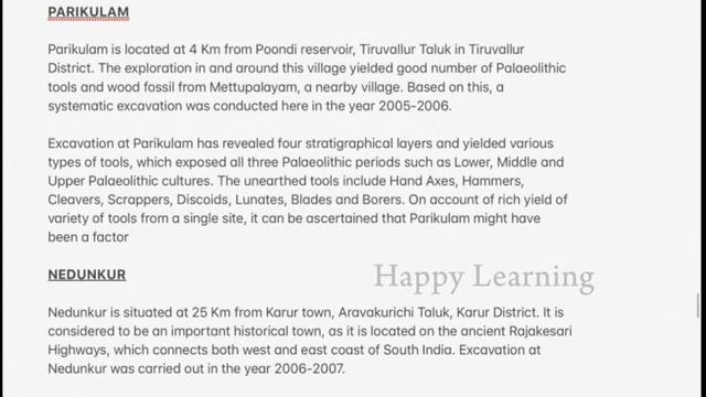 Unit 8-TN Government Archaeological website excavation sites-Complete detail From TN websites Part- смотреть онлайн