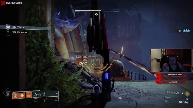 Grandmaster Nightfall Run for the Adept Palindrome - Destiny 2 смотреть онлайн