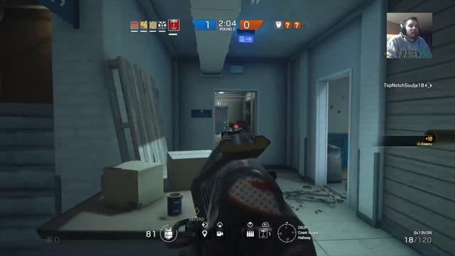 Slapped four Kids and 1 EPIC KNIFE KIll Rainbow 6 Siege!! смотреть онлайн