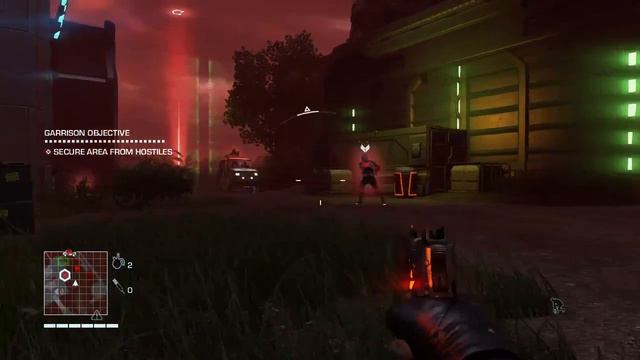 Lets Play Far Cry 3: Blood Dragon: liberating a Command post. смотреть онлайн