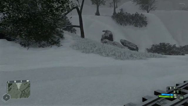 Crysis Wars Instant Action-Battleground Frozen Deathmatch Map Showcase смотреть онлайн