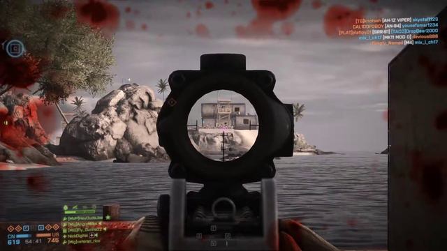 Battlefield 4 - 286m Mares Leg Headshot смотреть онлайн