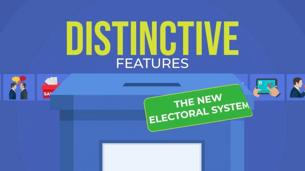 Distinctive features of the new electoral system
