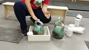 Гиревой спорт. Как натереть гирю. Какую магнезию используем.