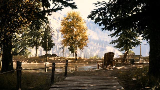 Far Cry 5 - Seeley Cabin Ambiance (birds, distant combat, music) смотреть онлайн