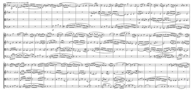 Fugue in C Minor (Op. 856 No. 16) for String Quartet смотреть онлайн