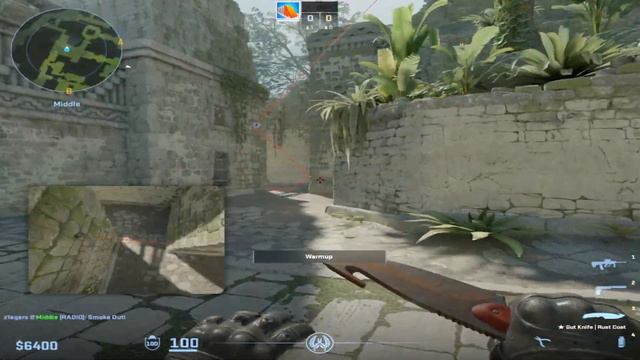 Insta deep mid smoke as CT on Ancient CS 2 смотреть онлайн