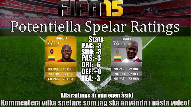 FIFA 15 Potentiella Spelar Ratings/ Markovic, Ibarbo, Silva смотреть онлайн